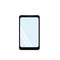 Smartphone screen in a flat style. remote remote communication, Internet, applications. icon sticker poster
