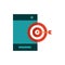 Smartphone target business strategy icon