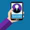 Smartphone: Teacher - Flat Design