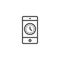 Smartphone time line icon