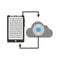 Smartphone transfer cloud data cd compact