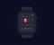 Smartwatch calendar planner app concept, Activity calendar clock UI UX, Wristwatch calendar schedule agenda annual planning meet