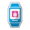 Smartwatch digital accessory icon image