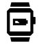 Smartwatch low battery icon