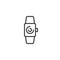 Smartwatch outline icon