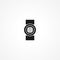 Smartwatch simple isolated icon. Smartwatch simple isolated vector icon. Smartwatch simple isolated vector icon