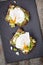 Smashed Avocado and Feta Toast with Poached Eggs