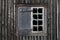 Smashed Window in Old Abandoned House