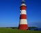 Smeaton\'s Tower Red and White Lighthouse