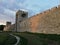 Smederevo  fortress in Serbia, stone towers