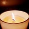 Smell good candle fire light