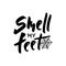 Smell my Feet hand drawn lettering