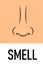 Smell sense icon