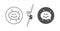 Smile chat line icon. Happy face sign. Emoticon speech bubble. Vector