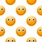 Smile emoji seamless