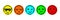 Smile faces in pixel art. Various emoji icons. A set of different faces emotions. Cool in sunglasses, brooding, funny, dead, angry