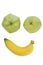 Smile fruit face