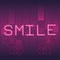 Smile neon advertising