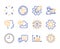 Smile, Time and New mail icons set. Romantic talk, Success business and Stop talking signs. Vector