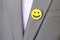 Smiley badge