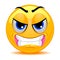 Smiley Emoticon Angry Face