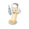 Smiley Nurse asthma inhaler cartoon character with a syringe