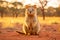 Smiley Quokka animal rodent. Generate Ai