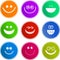 Smilie sign icons