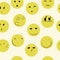 Smilies seamless texture