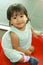 Smiling Asian Baby Girl