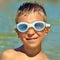 Smiling child with goggles