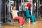 Smiling Elderly Women at the Gym with Instructor