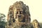 Smiling Faces of Bayon temple in Angkor Thom