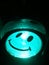 Smiling happy green traffic light