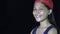 Smiling Sporty Teen Asian Filipina Girl