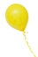 Smiling yellow balloon