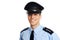 Smiling young policeman