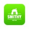 Smithy icon green vector