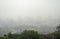 Smog in chinese city Hangzhou