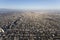 Smoggy Afternoon Aerial in Los Angeles California
