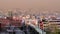 Smoggy panoramic view of Istanbul