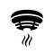 Smoke alarm detector pictogram