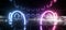 Smoke Alien Spaceship Purple Neon Futuristic Sci Fi Laser Circle Shape Schematic Motherboard Chip Detailed Texture Reflective