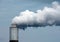 Smoke Billowing out of a Smoke Stack