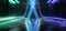 Smoke Cyber Blue Triangle Arc Schematic Textured Corridor Laser Neon Glowing Sci Fi Futuristic Warehouse Grunge Concrete Stage
