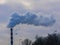 Smoke Emerging From Chimney Against The Sky