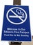 Smoke Free Zone Sign