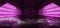 Smoke Futuristic Sci Fi Neon Fluorescent Vibrant Virtual Reality Purple Violet Glowing Grunge Concrete Dark Empty Tunnel