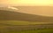 smoke from an industrial incinerator in the midst of the south downs national park