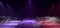 Smoke Myst Dark Spotlight Catwalk Purple Blue Dance Floor Club Neon Lasers Fog Empty Garage Cyber Spaceship Underground 3D